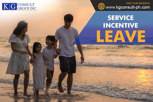 Service Incentive Leave SIL Philippines 2020 KG Consult Group Inc 